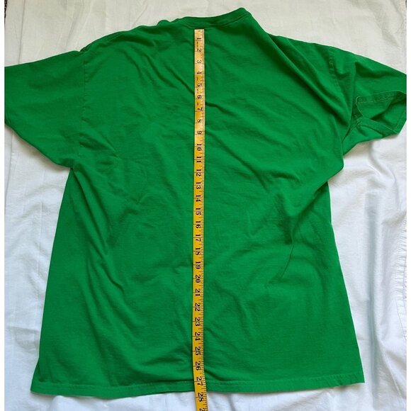 The Legend Of Zelda Graphic T Shirt Mens Sz XL Hyrule Crest Green Gold Nintendo - Picture 6 of 8